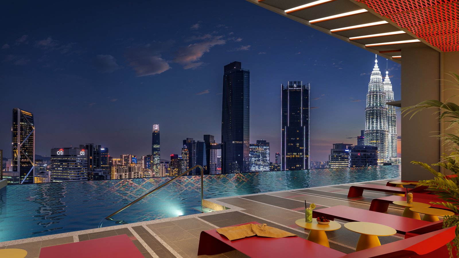 MABA Suitez pool deck